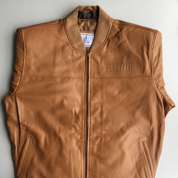 Leather jacket for man